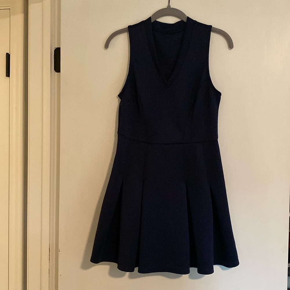 Navy blue athletic dress